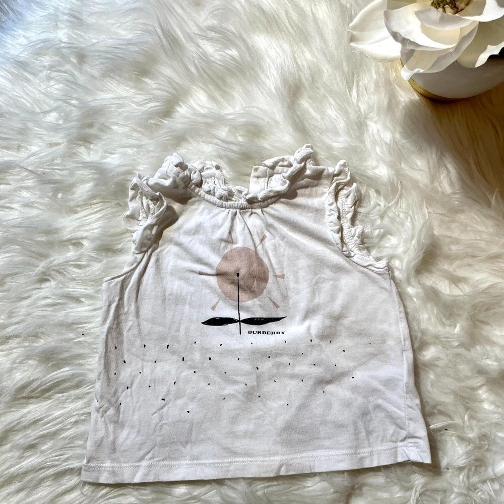 BURBERRY‎ BABY TODDLER GIRLS T- SHIRTS 9M